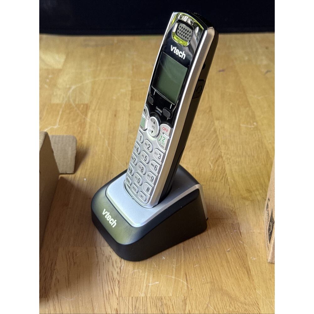 Vtech DS6101 DECT 6.0 1.9GHz 2-Line Cordless Expansion Handset Phone - Picture 7 of 10